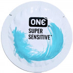 Презервативи One Super Sensitive Дизайн Перо, 5 штук