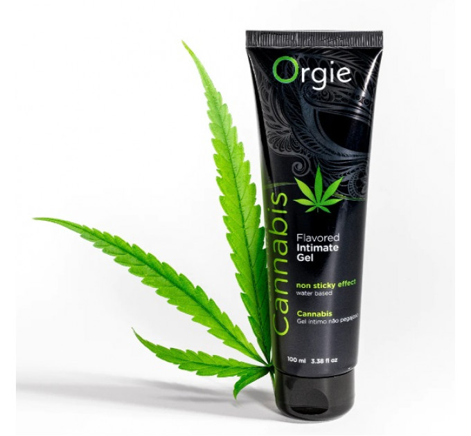 Съедобный лубрикант LUBE TUBE КАННАБИС Orgie Бразилия-Португалия