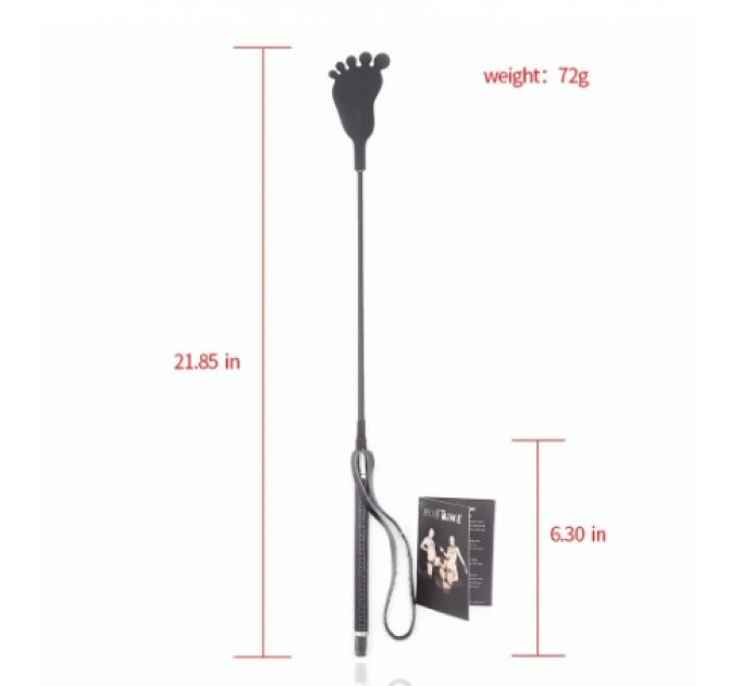 Стек DS Fetish Crop toe black