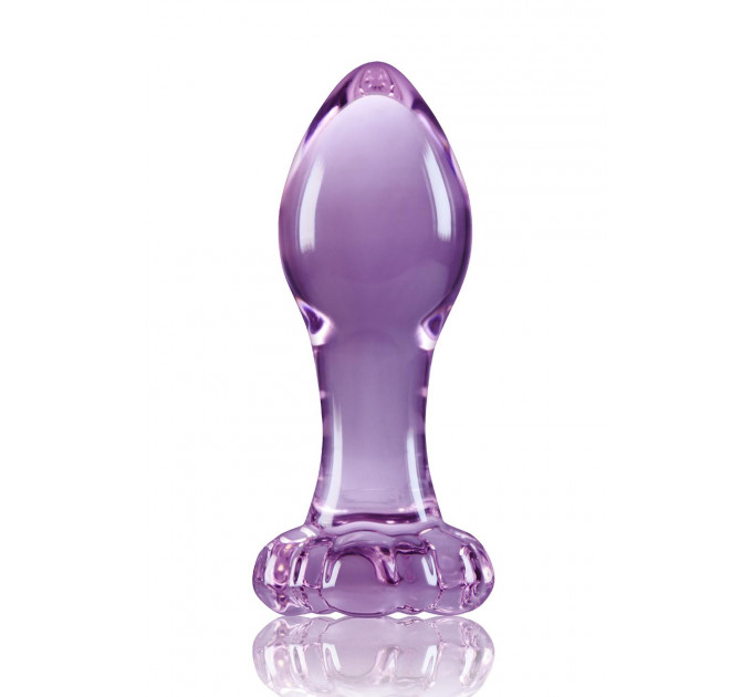 Стеклянная пробка NS Novelties CRYSTAL FLOWER PURPLE