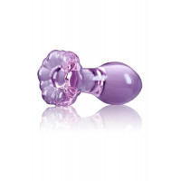 Стеклянная пробка NS Novelties CRYSTAL FLOWER PURPLE