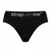 Трусики для страпона, S, Strap-On-Me кольцевое крепление, с отрытыми ягодицами, черные
