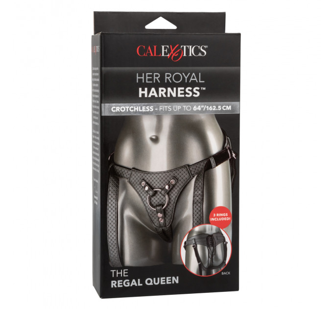 Трусики для страпону The Regal Queen зі шнурівкою