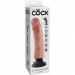 Вибратор KING cock 9inch VIBRATING Cock FLESH