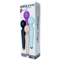 Вібро-мікрофон блакитний Rechargeable Power Wand USB 10 Functions