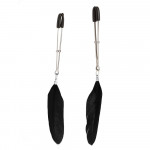 Зажимы на соски Перышки Lucky Bay Nipple Play, Black