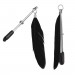 Зажимы на соски Перышки Lucky Bay Nipple Play, Black