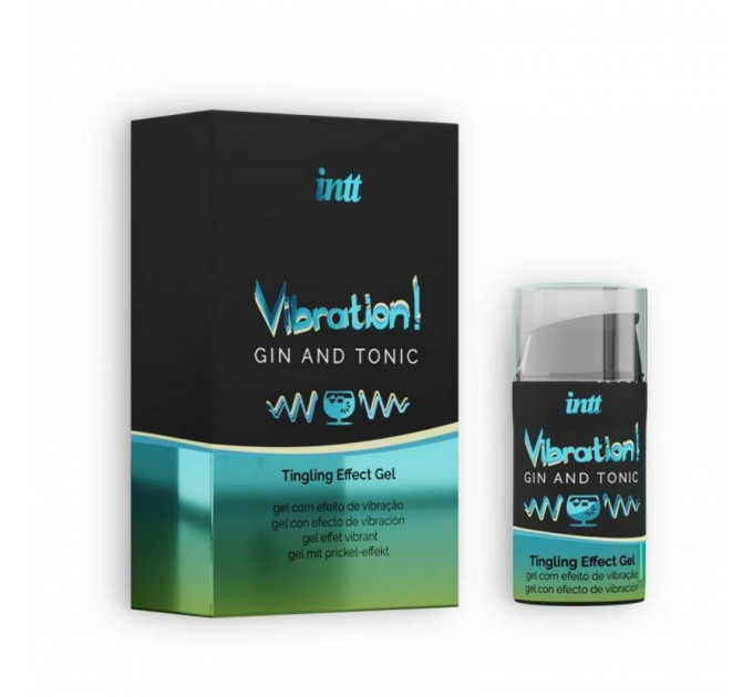 Жидкий вибратор Intt Vibration Gin Tonic 15 мл