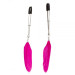 Зажимы на соски Перышки Lucky Bay Nipple Play, Pink