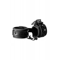 Наручники BLAZE LUXURY HANDCUFF CROCO BLACK