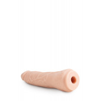 Реалістична насадка для страпона LOCK ON 7.5 INCH REALISTIC LOCK ON DILDO