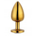 Анальна пробка Gold Metal Diamond, m