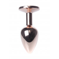 Анальна пробка Plug-Jewellery Red Gold PLUG-Dark Blue