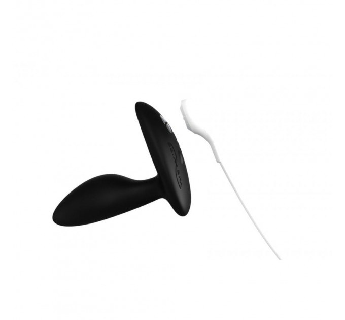 Анальная пробка з вибрацией We-Vibe Ditto+ Satin Black с пультом и управлением с телефона