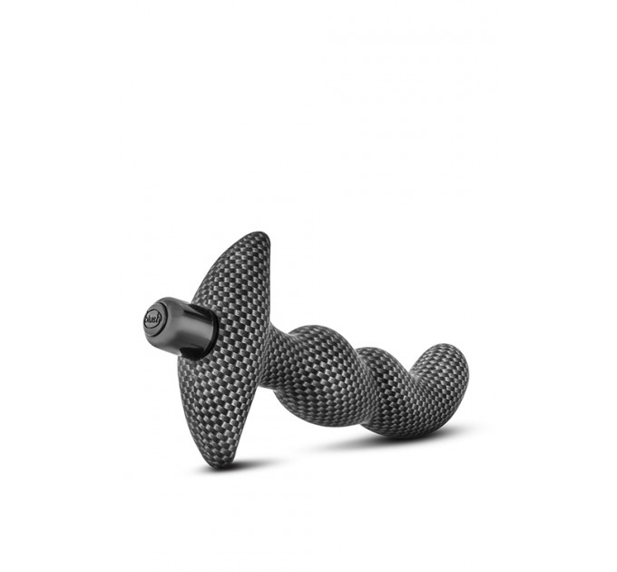 Анальна пробка з вібрацією 3-в-1 SPARK IGNITION PRV-02 CARBON FIBER