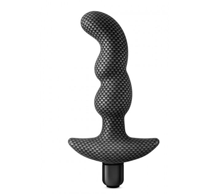 Анальна пробка з вібрацією 3-в-1 SPARK IGNITION PRV-02 CARBON FIBER