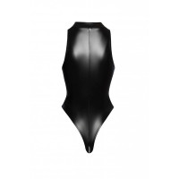 Боді M F294 Noir Handmade, з блискавкою, чорне