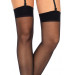 Чулки сексуальные One Size Dex Sheer Stockings от Leg Avenue, черные