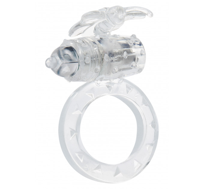 Ерекційне кільце з вібрацією Flutter Ring Vibrating Transparant