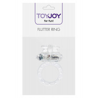 Ерекційне кільце з вібрацією Flutter Ring Vibrating Transparant