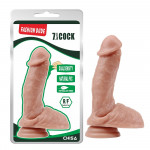 Фаллоимитатор реалистичный Chisa Fashion Dude 7.3 Cock на присоске, бежевый
