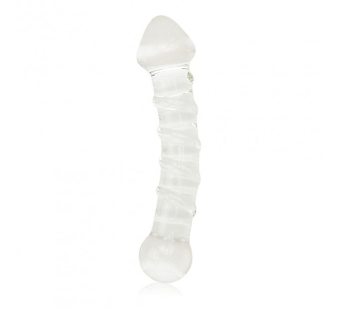 Фаллоимитатор стеклянный 7" Glass Romance Clear