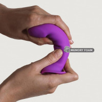 Фаллоимитатор термореактивный Adrien Lastic Hitsens 3 фиолетовый