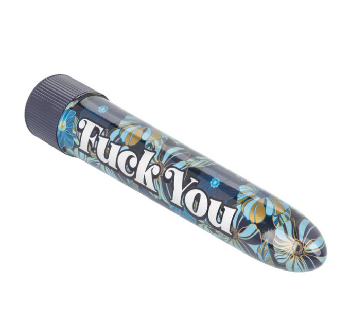 Классический вибратор CalExotics Naughty Bits: Fuck You Personal Vibrator - Free Shipping