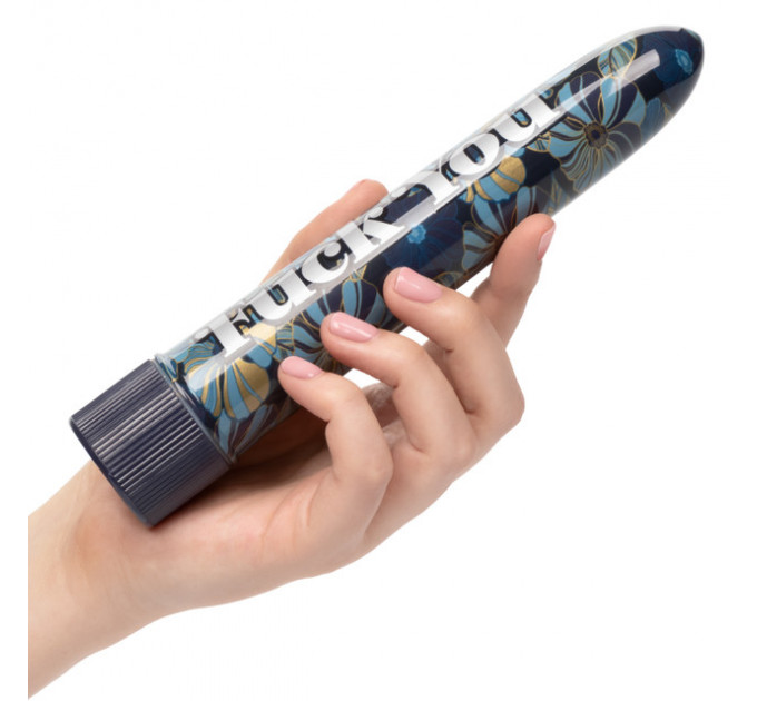 Классический вибратор CalExotics Naughty Bits: Fuck You Personal Vibrator - Free Shipping