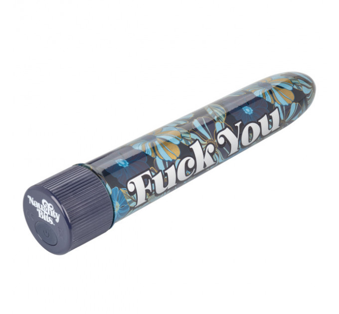 Классический вибратор CalExotics Naughty Bits: Fuck You Personal Vibrator - Free Shipping