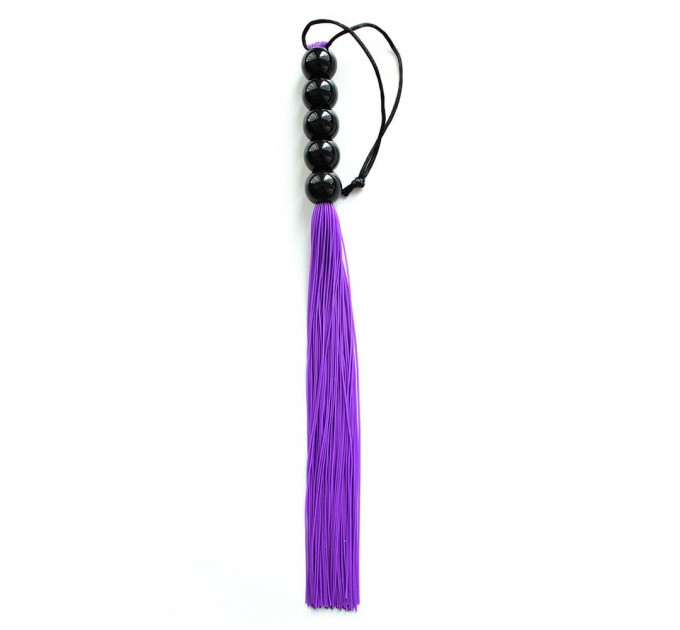 Кнут фиолетовый, ручка из шариков FLOGGER, 45 см