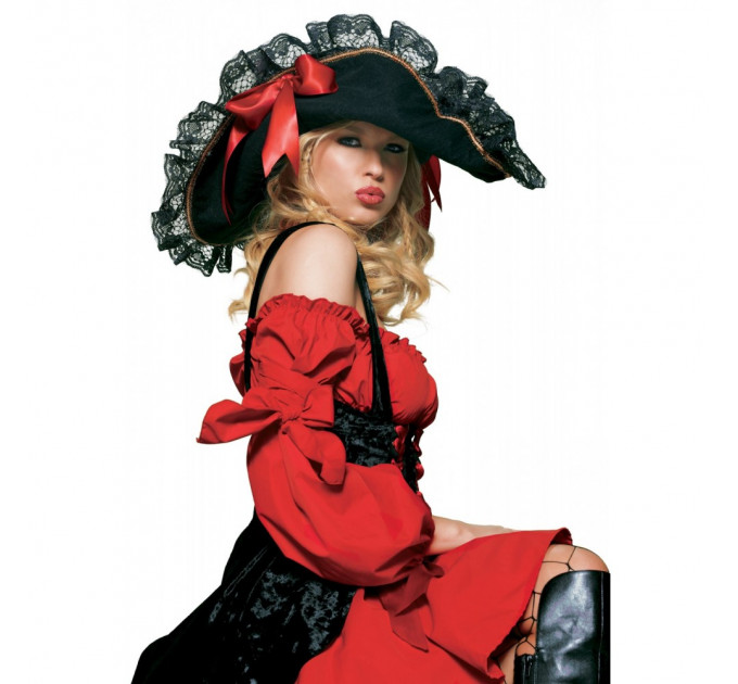 Костюм сексуальной пиратки Leg Avenue Vixen Pirate Wench, 1 предмет, размер L