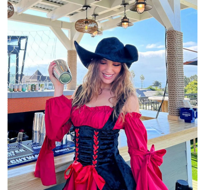 Костюм сексуальной пиратки Leg Avenue Vixen Pirate Wench, 1 предмет, размер L