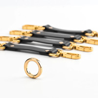 Крестовина итальянская кожа Bondage Boutique leather Hogtie UPKO