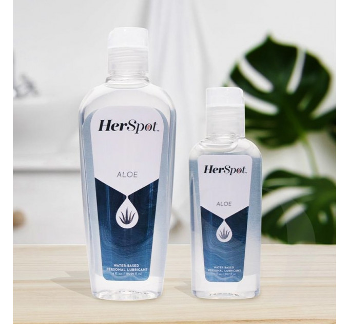 Лубрикант на водной основе с алое, FleshLight HerSpot Aloe, 100 мл