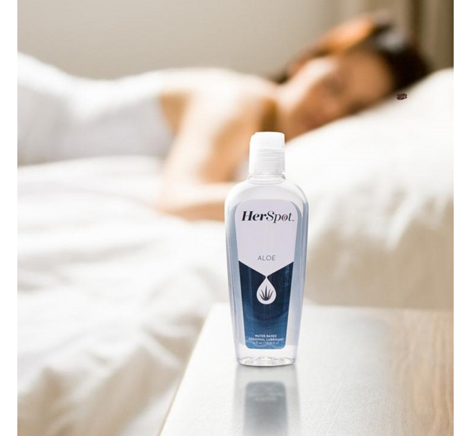Лубрикант на водной основе с алое, FleshLight HerSpot Aloe, 100 мл