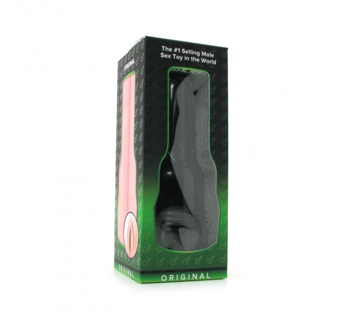 Мастурбатор вагина в колбе Fleshlight Pink Lady Original, киберкожа, бежевый