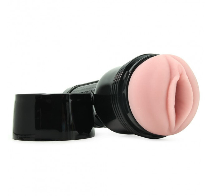 Мастурбатор вагина в колбе Fleshlight Pink Lady Original, киберкожа, бежевый