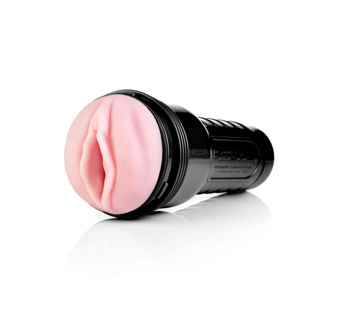 Мастурбатор вагина в колбе Fleshlight Pink Lady Original, киберкожа, бежевый