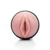 Мастурбатор вагіну в колбі Fleshlight Pink Lady Original, кібершкіра, бежевий