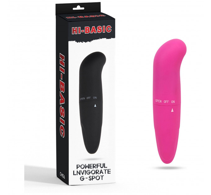 Мини-вибромассажер Chisa Powerful Invigorate G-Spot, Pink