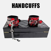 Набір бдсм DS Fetish Lanwan Restraints Kit у валізі 10 предметів