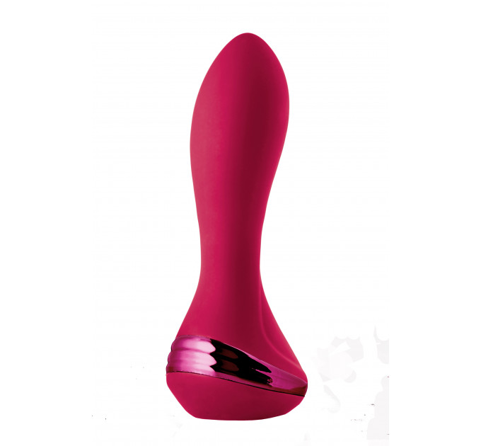 Надувная анальная пробка с вибрацией Dream Toys SPARKLING INFLATABLE ISABELLA