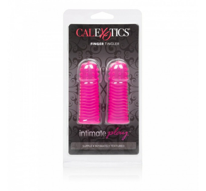 Насадки на палець California Exotic Intimate Play Finger Tingler Pink