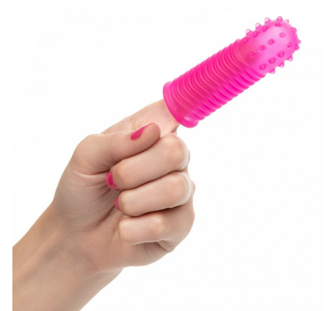 Насадки на палець California Exotic Intimate Play Finger Tingler Pink