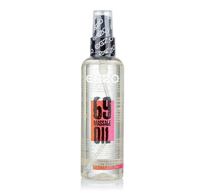 Органическое массажное масло с возбуждающим эффектом EGZO Expert - Excitation, 100 м