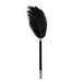 Перо-тиклер Noir Soft Feather Tickler, черного цвета