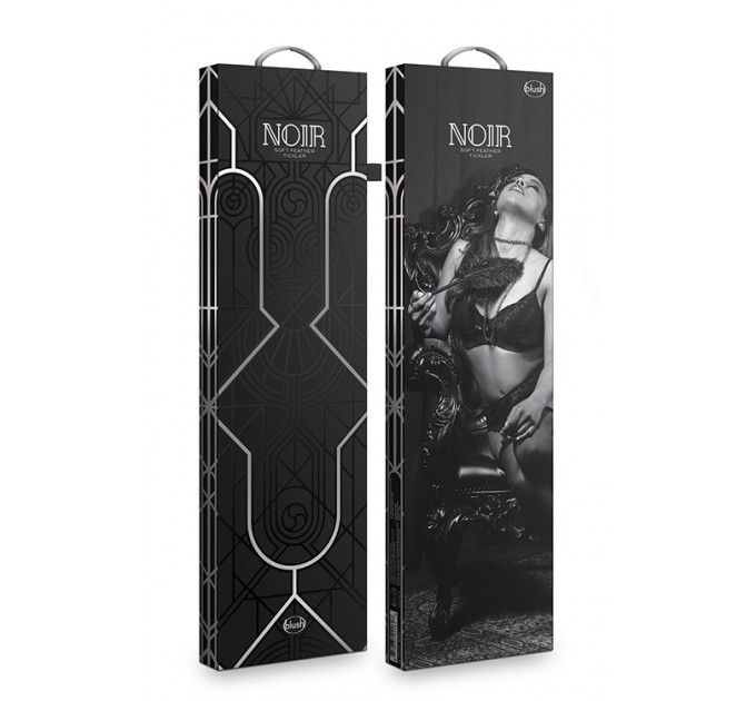 Перо-тиклер Noir Soft Feather Tickler, черного цвета