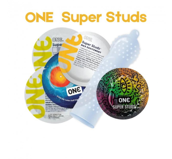 Презервативи One Super Studs, 5 штук