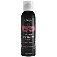 Шипуча пінка зволожуюча для масажу Acqua Crocante, Аромат: сакура, Orgie